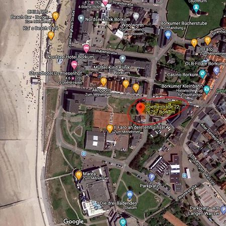 Haus Kleeblatt Διαμέρισμα Borkum Εξωτερικό φωτογραφία